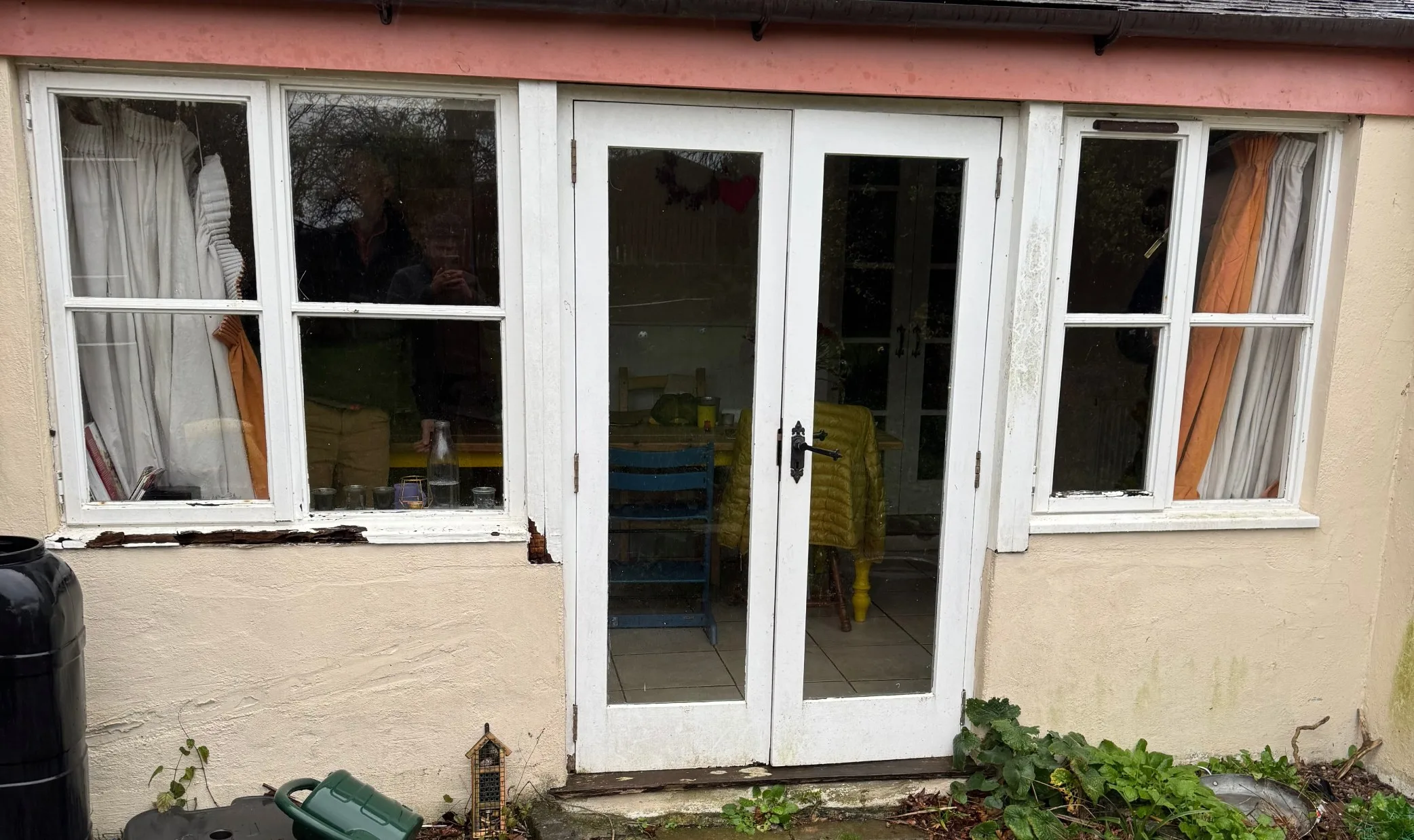 White doors for a home in Templecombe.