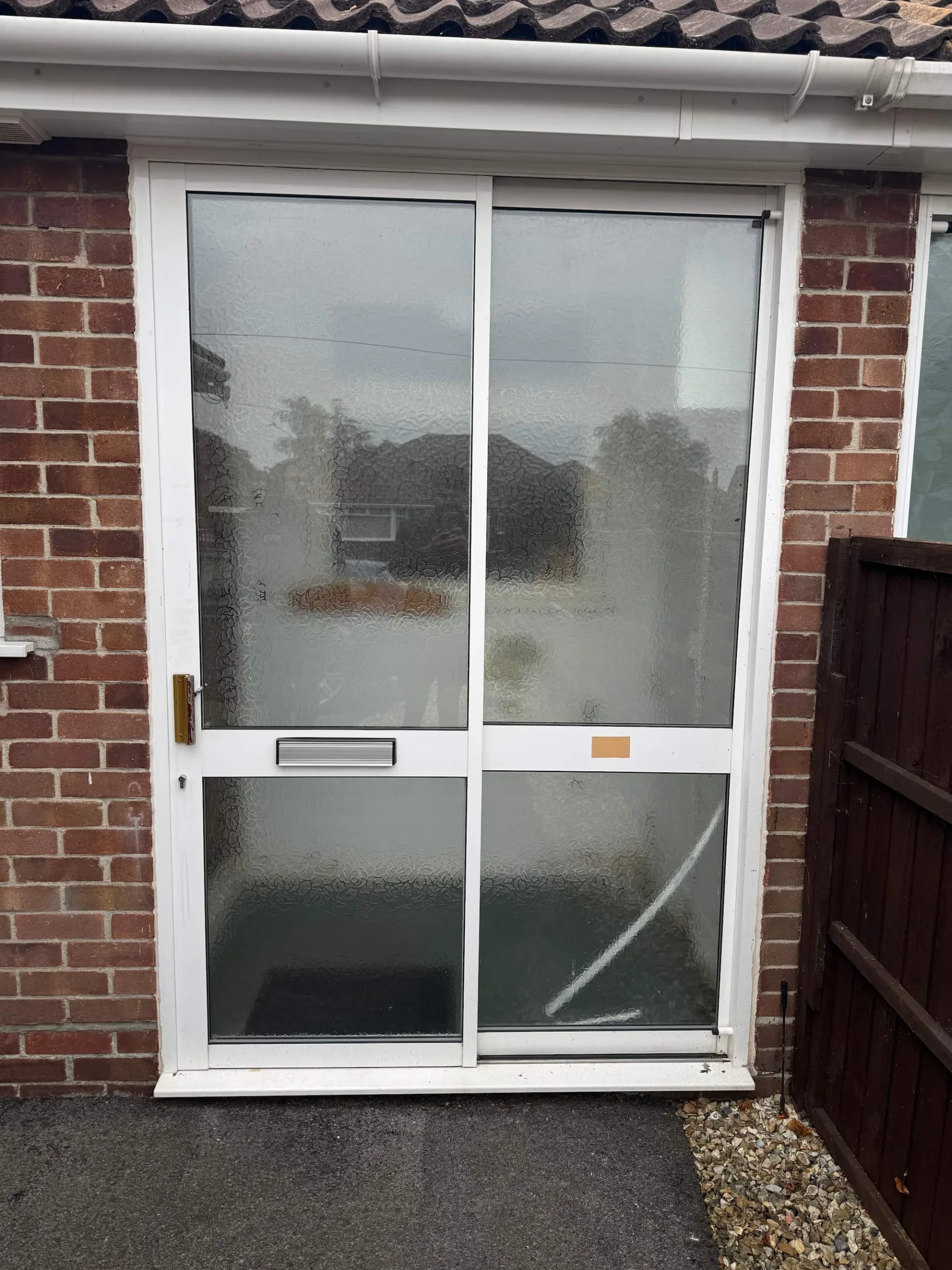 Front door for a home in Yeovil.