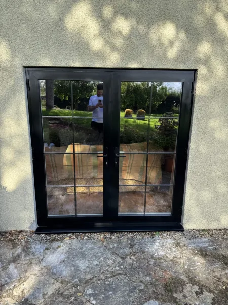 Smart Alitherm French Doors for a home in Sturminster Newton