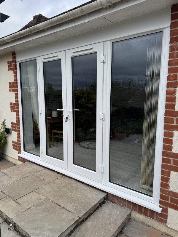 French Doors with Side Panels Installation in Gillingham – Covering Shaftesbury and Surrounding Areas