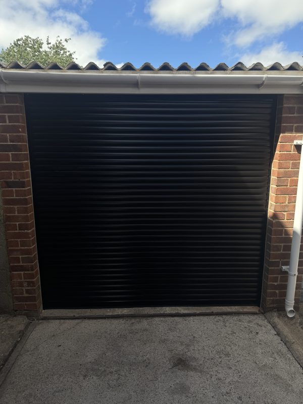 Electric Roller Garage Door Installation in Gillingham, Dorset