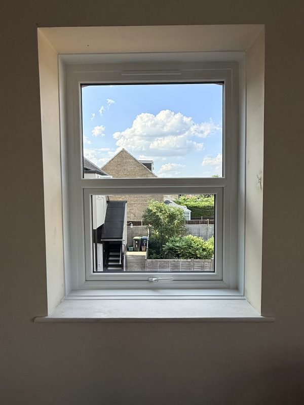Box Sash Window Replacement in Gillingham, Dorset | Three New uPVC Casement Windows Installed